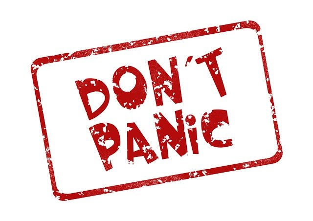 do not panic during market volatility